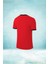 Erkek Kırmızı Dri-Fit Kumaş Rahat Günlük Sporcu Konforlu T-Shirt S-3xl 2