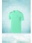 Erkek Su Yeşili Dri-Fit Kumaş Yürüyüş ve Koşu Için Rahat T-Shirt S-3xl 1