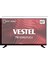 Vestel 43FB5000B Tv Ekran Koruyucu - Vestel 43" Inç Tv Ekran Koruyucu Şeffaf Paneli 1