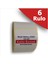 50X25 Termal Etiket | 6 Rulo Barkod Etiketi 1