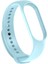 Xiaomi Mi Band 7 ile Uyumlu Silikon Kordon Su Mavisi 3