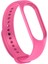 Xiaomi Mi Band 7 ile Uyumlu Silikon Kordon Pembe 3