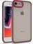 Iphone 7 Renkli Kenarlı Parlak Flora Kılıf 1
