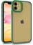 Iphone 11 Renkli Kenarlı Parlak Flora Kılıf 1