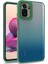Xiaomi Redmi Note 10 Renkli Kenarlı Parlak Flora Kılıf 1