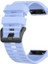 Garmin Tactix Charlie Için Quick Fit Özellikli Silikon Kordon Kayış Açık Mor 1