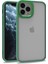 Iphone 11 Pro Renkli Kenarlı Parlak Flora Kılıf + Ekran Koruyucu 1