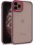 Iphone 11 Pro Max Renkli Kenarlı Parlak Flora Kılıf + Ekran Koruyucu 1