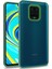 Xiaomi Redmi Note 9 Pro Renkli Kenarlı Parlak Flora Kılıf + Ekran Koruyucu 1