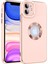 Iphone 11 Kamera Korumalı Renkli Kenarlı Kongo Kılıf + Ekran Koruyucu 1