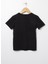 Baskili Siyah Kiz Çocuk T-Shirt 222 Lcg 242005 Neon Siyah 2