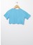 Baskılı Turkuaz Kız Çocuk T-Shirt 222 Lcg 242006 Tally Turkuaz 2