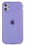 Apple iPhone 11 Kapak Kamera Korumalı Neon Renkli Silikon Kılıf - Neon Mor 1