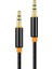 Aux Kablosu Universal Ja-05 Convey 3.5mm 1 Metre Siyah 2