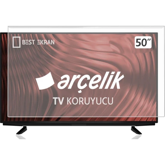 Best Ekran Arçelik A50 C 865 B Tv Ekran Koruyucu - Arçelik 50 Inç Tv Ekran Koruyucu Paneli A50C865B