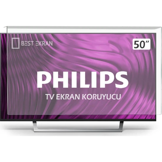 Best Ekran Phılıps 50PUS7303 Tv Ekran Koruyucu - Philips 50 Inç Ekran Koruyucu 50PUS7303/62/12