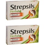 Strepsils Herbal Zencefil 16 Pastil 2 Adet