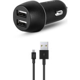Ttec Smartcharger Duo 3.1A Araç Şarj Aleti Çift USB + Micro USB Kablo