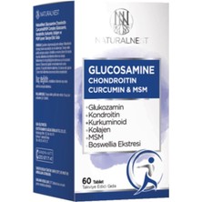 Naturalnest Glucosamine Chondroitin Curcumin & Msm 60 Tablet (NRN101)