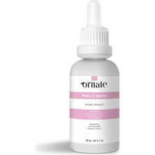 Ornate Aydınlatıcı Renk Tonu Eşitleyici C Vitamini Serumu 30 ml Vitamin C %1 + Ascorbic Acid 10 + 0.5 Ferulic Acid % 3 Panthenol