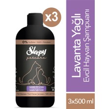 Sleepy Petcare Lavanta Yağlı Evcil Hayvan Şampuanı 3X500 ml