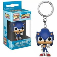 Funko Pop Funko Pocket Pop The Hedgehog  - Sonic With Ring Anahtarlık