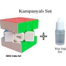 Mrs Toys Mgc Cube F1 3x3+küp yağı Zeka Küpü Sabır Küpü Rubik Küp akıl küpü