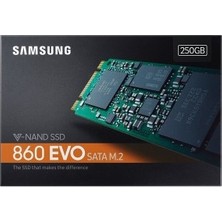 Samsung 250GB Samsung 860 550/520MB/S Evo 2 MZ-N6E250BW SSD