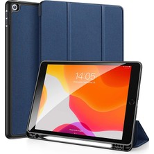 Vendas Apple iPad 10.2 (2019-2020-2021)DOMO Serisi Dux Ducis Kalem Bölmeli Soft Tpu Mıknatıslı K