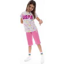 U.S. Polo Assn. US1050-4 Kız Çocuk Kapri Takımı