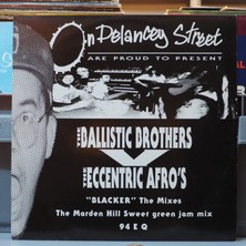 Kupon The Ballistic Brothers V The Eccentric Afro's* Blacker,the Mixes,almanya Baskı 1994 Lp