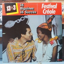 Kupon Festival Créole/16 Biguines 16 Succès,fransız Baskı 1981 Lp