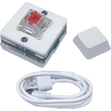 Waysle USB Mini 1 Anahtar Klavye Programlanabilir Rgb Dıy Kırmızı Anahtar Için Mekanik Oyun Klavyesi (Yurt Dışından)