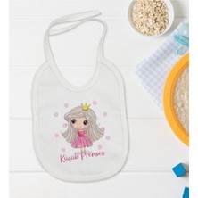 Bk Kids Küçük Prenses Tasarımlı Bebek Mama Önlüğü - Model 1