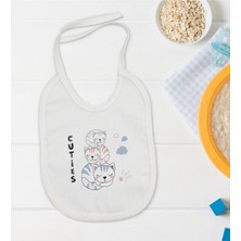 Bk Kids Cuties Tasarımlı Bebek Mama Önlüğü - Model 1