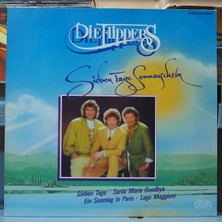 Kupon Die Flippers,sieben Tage Sonnenschein,almanya BASKI1990 Lp