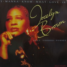 Kupon Jocelyn Brown Feat. Voodoo Possee,ı Wanna Know What Love,maxi Single Almanya Baskı 1991 Lp
