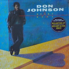 Kupon Don Johnson,heartbeat,ingiltere BASKI,1986LP