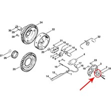 Baseh Stihl 0000-992-5820 Mühür Halkası - Stihl 070, 090, MS720