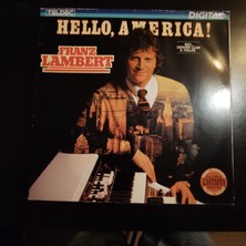 Kupon Franz Lambert * Hello, America* Almanya Baskı 1983 Lp