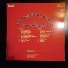 Kupon Brotherhood Of Man *20 Disco Greats.ingiliz Baskı 1981 Lp