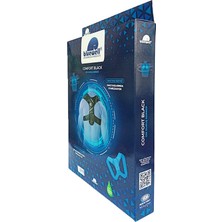 Bluewell Dik Duruş Korsesi Comfort Black Bedensiz