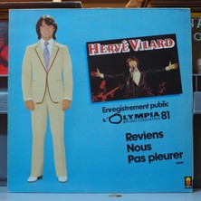 Kupon Hervé Vilard * Enregistrement Public - L'olympia 81,fransız Baskı 1981 Lp