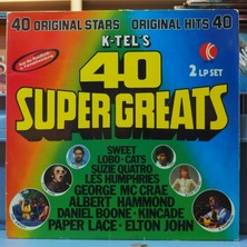 Kupon K-Tel's 40 Super Greats ,almanya Baskı 1975 2lp