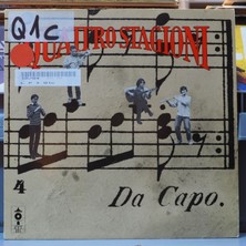 Kupon Quattro Stagioni* Da Capo ,isviçre Baskı 1984 Lp