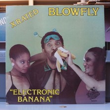 Kupon Blowfly * Electronic Banana ,ingiltere Baskı 1984 Lp