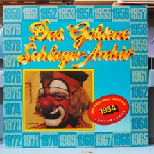 Kupon Das Goldene Schlager-Archiv - Die Hits Des Jahres 1954 ,almanya Baskı 1987 Lp