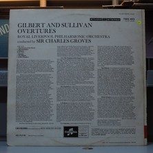 Kupon Gilbert & Sullivan,royal Liverpool Philharmonic Orchestra, Sir Charles Gro ,ingiltere Baskı 1973 Lp