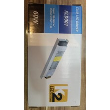 K2 5 Amper LED Trafosu Ultraslim Model 60 W