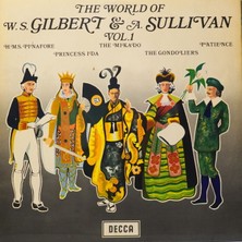 Kupon W. S. Gilbert & A. Sullivan The World Of W. S. Gilbert & A.sullivan Vol.1 1968 Lp